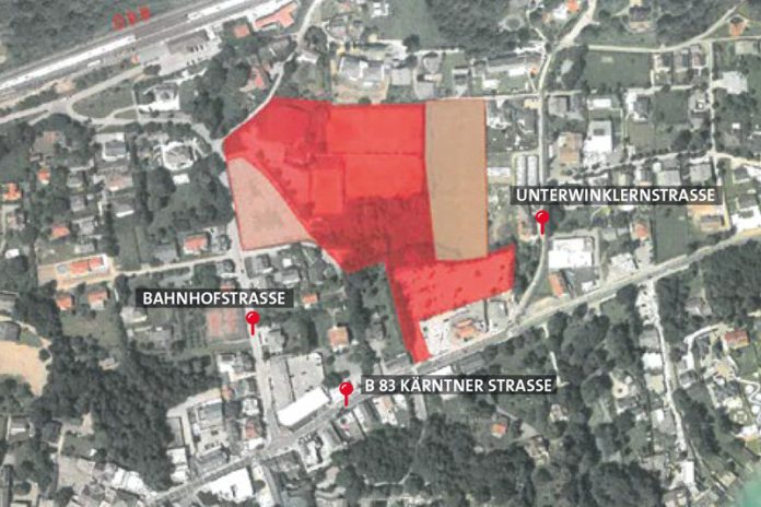 Für das Viertel Bahnhofstraße, Kärntner Straße B 83, Am Sonnrain und Unterwinklernstraße werden neue Entwicklungsmöglichkeiten sondiert und erarbeitet. Dem Masterplan soll ein städtebaulicher Wettbewerb folgen.Fotos: Marktgemeinde Velden