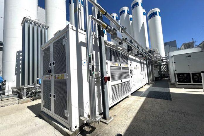 Infineon Wasserstoffversorgung