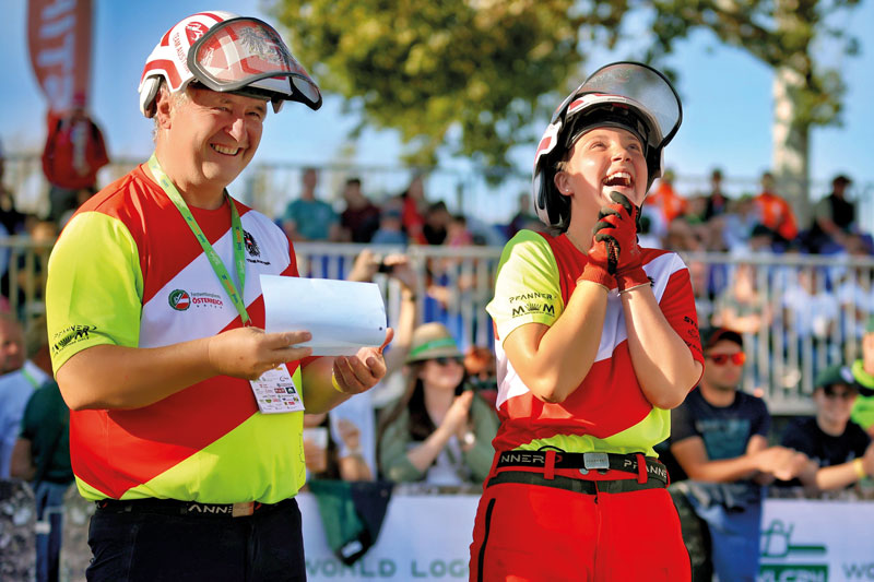 Vor der Weltmeisterschaft wurde Carina Modl zur Staatsmeisterin gekürt. Fotos: Landjugend Österreich