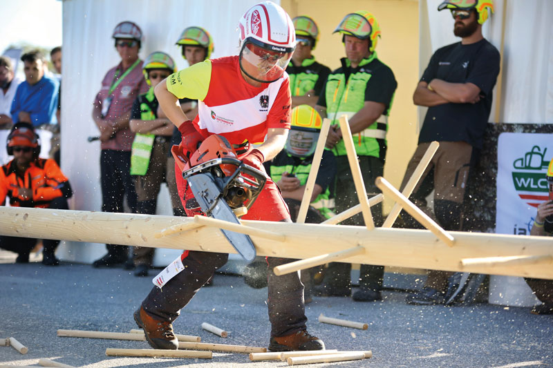Mut, Stärke und Disziplin: Carina Modl in ihrem Element.