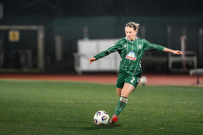 Chiara D’Angelo: „Ich persönlich setze mir auch immer gerne hohe Ziele.“Foto: Werder Bremen