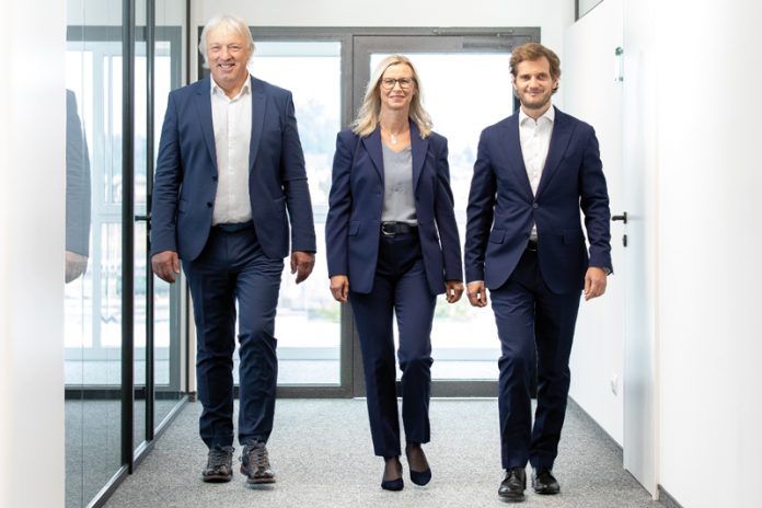 Das neue Geschäftsführungsteam der Kelag Energie & Wärme: Adolf Melcher, Andrea Domberger und Christoph Herzeg (von links).Foto: Kelag