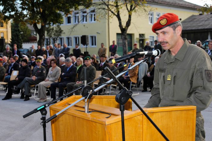 Oberst Ernst Berthold wechselt mit 1. April in den Ruhestand.