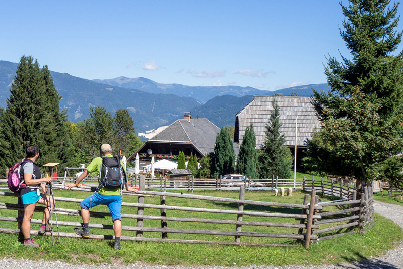Naturpark wandern Dobratsch