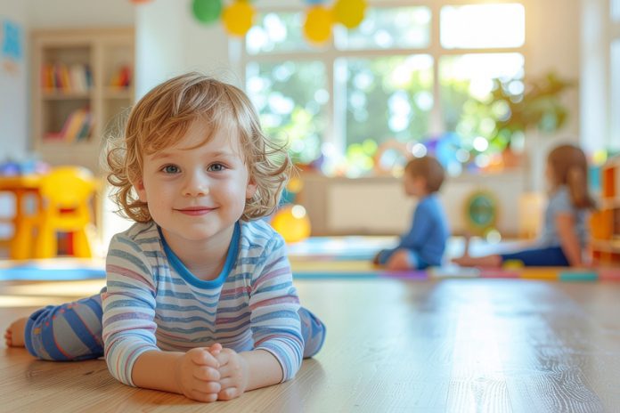 Elementarpädagogik: Für die Betreuung von Kindergartenkindern gibt es ausgezeichnete Jobmöglichkeiten. Foto: Stadt Villach/Adobe Firefly